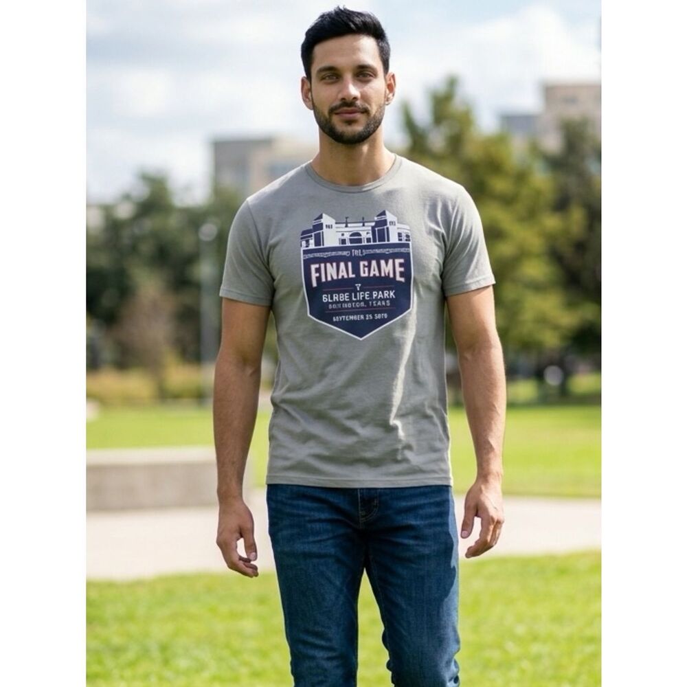 NWOT - Unisex Texas Rangers MLB Baseball Globe Life Field 2019 Shirt - Size XL